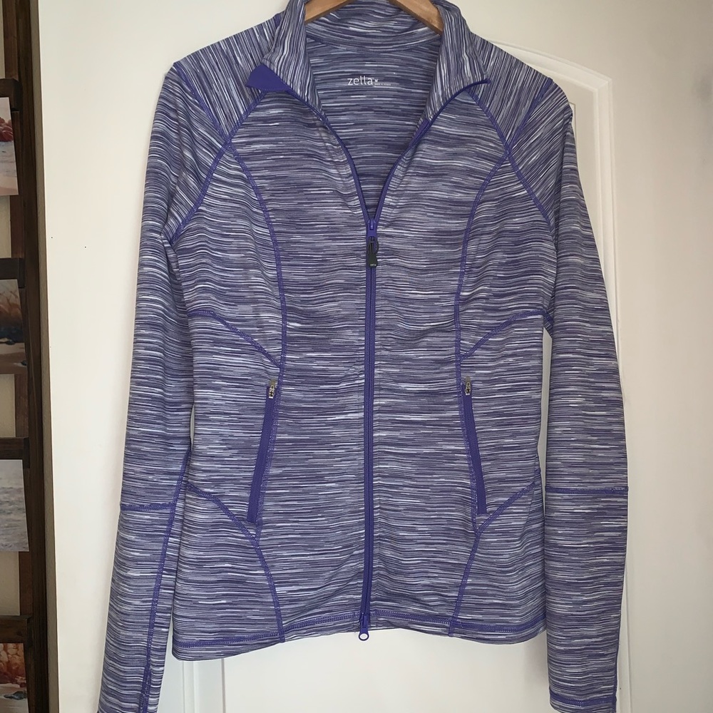 Purple Zella Full Zip Jacket